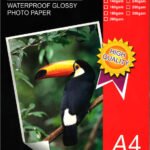 ورق لامع جهه واحد وزن 120 جرام