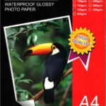 ورق لامع جهه واحد وزن 180 جرام