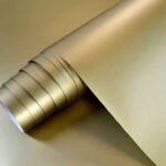 فينيل الاسطح لون ذهبي مات