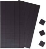 ⁦شرائح لاصق مغناطيسي مربّع – 50 قطعة⁩ - الصورة ⁦2⁩