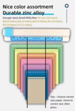 ⁦️ أداة تخريم أوراق متعددة المقاسات (Adjustable Hole Punch)⁩ - الصورة ⁦3⁩