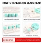 ⁦️ آلة قص ورق متعددة الاستخدام 4 في 1⁩ - الصورة ⁦3⁩